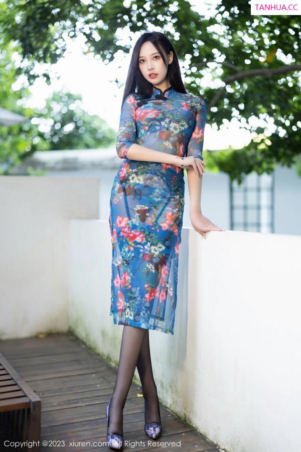 [XiuRen]高清写真图 2023.08.23 No.7271 郑颖姗Bev 旗袍美腿
